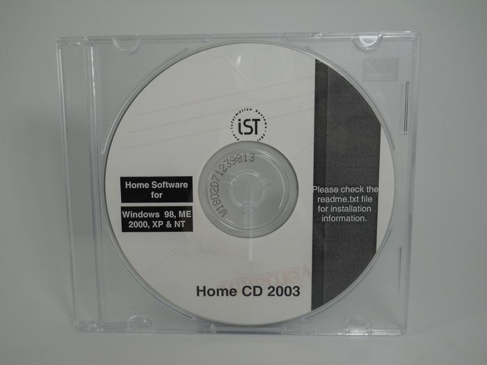 front of disk